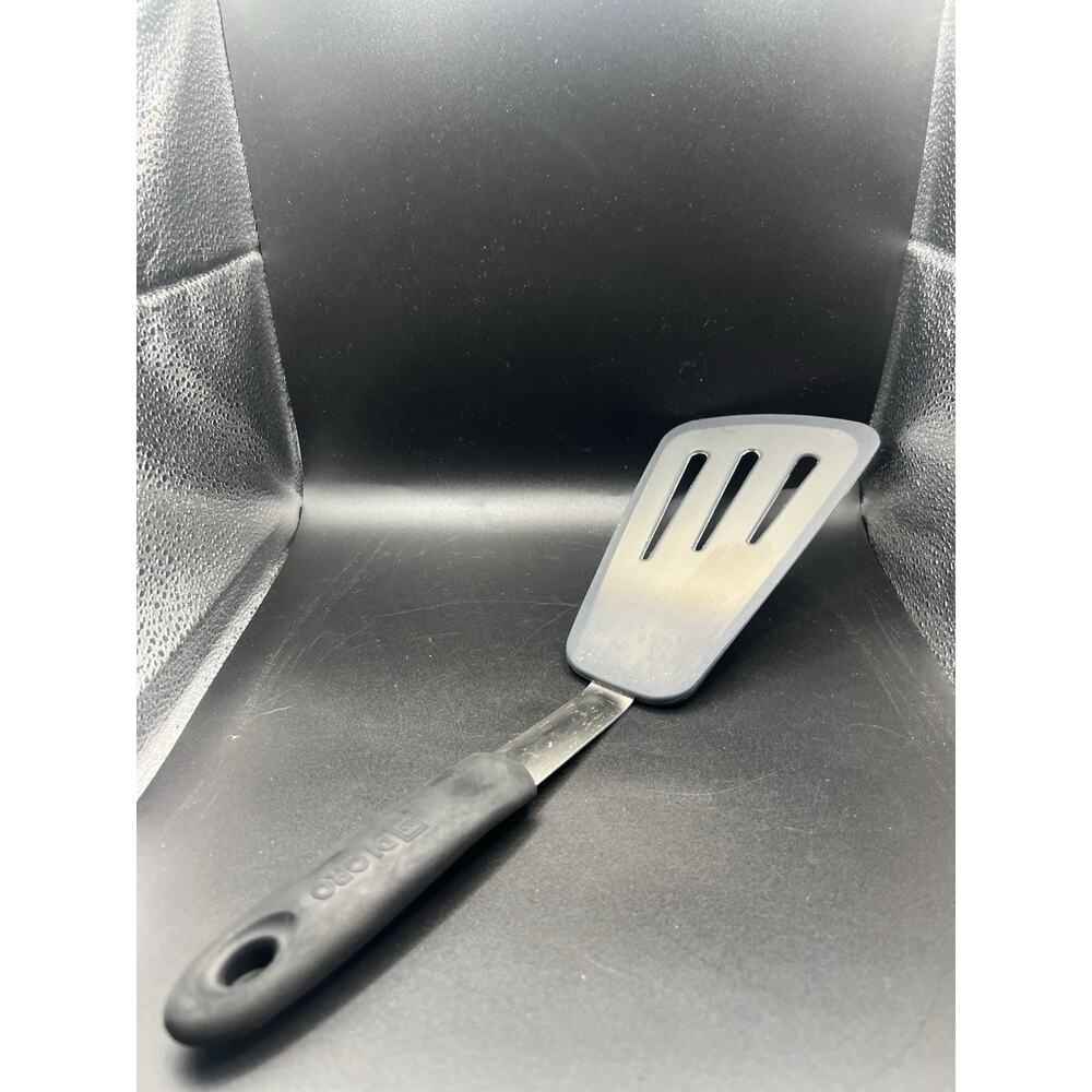 DI ORO Living Chef Series Heat Resistant 600F Flexible Silicone Omelet Spatula - Picture 1 of 8